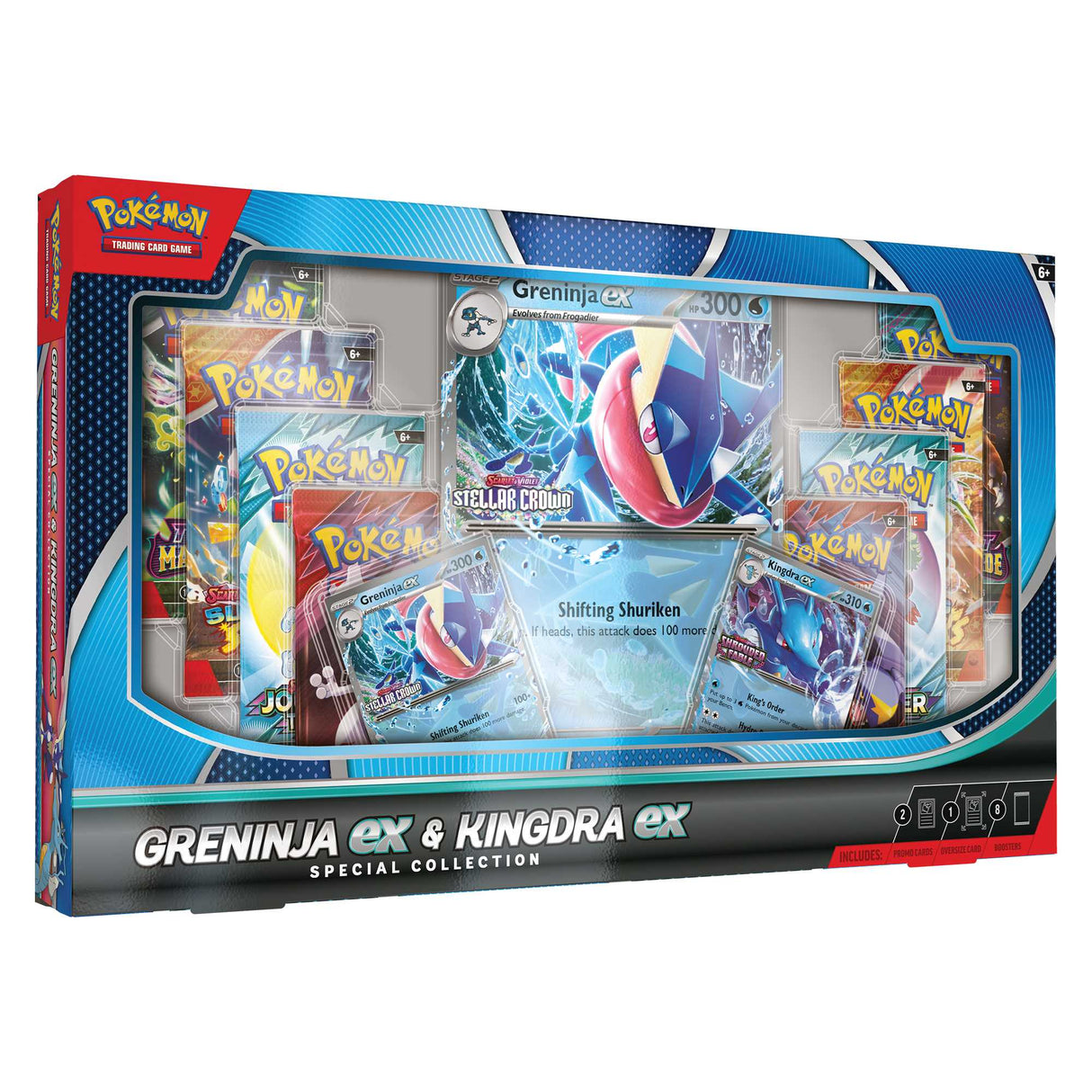 Pokémon TCG: Greninja ex/ Kingdra ex Special Collection (Retail Exclusive)
