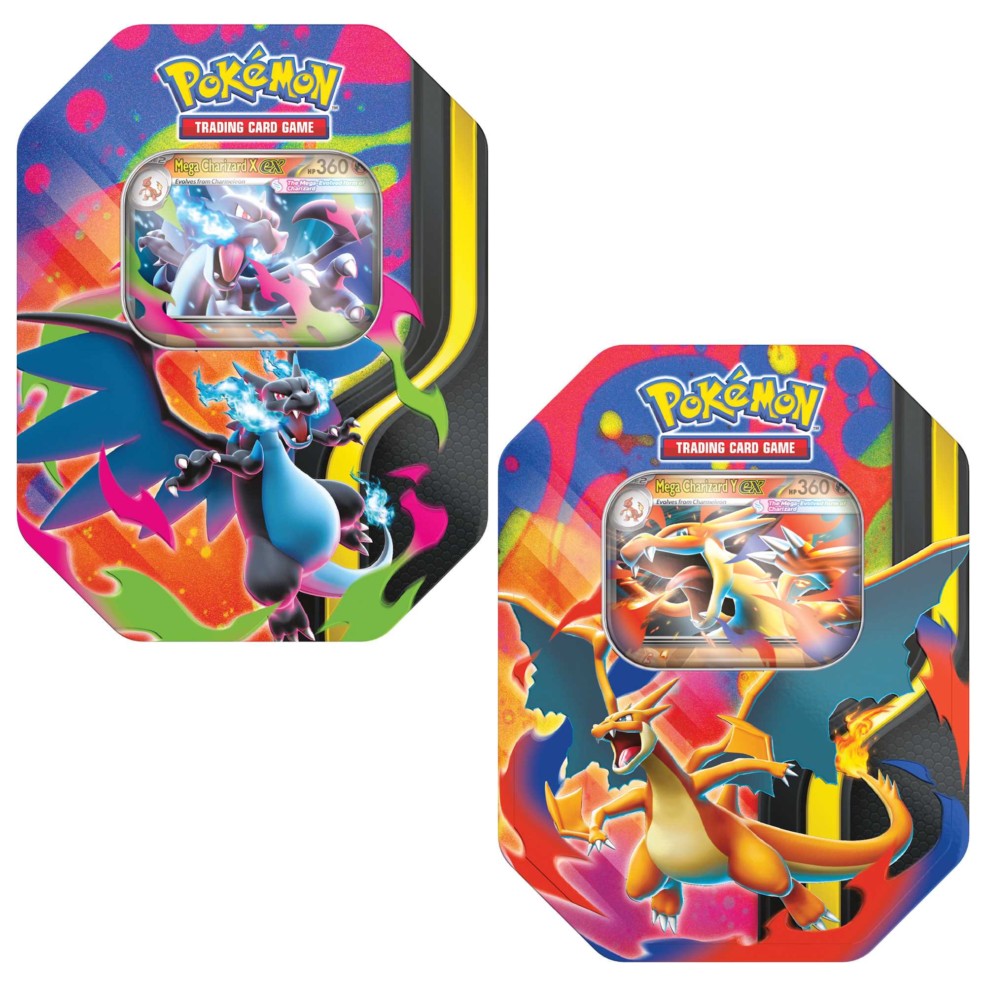 Pokémon TCG: Mega Charizard ex Tin – Asmodee UK