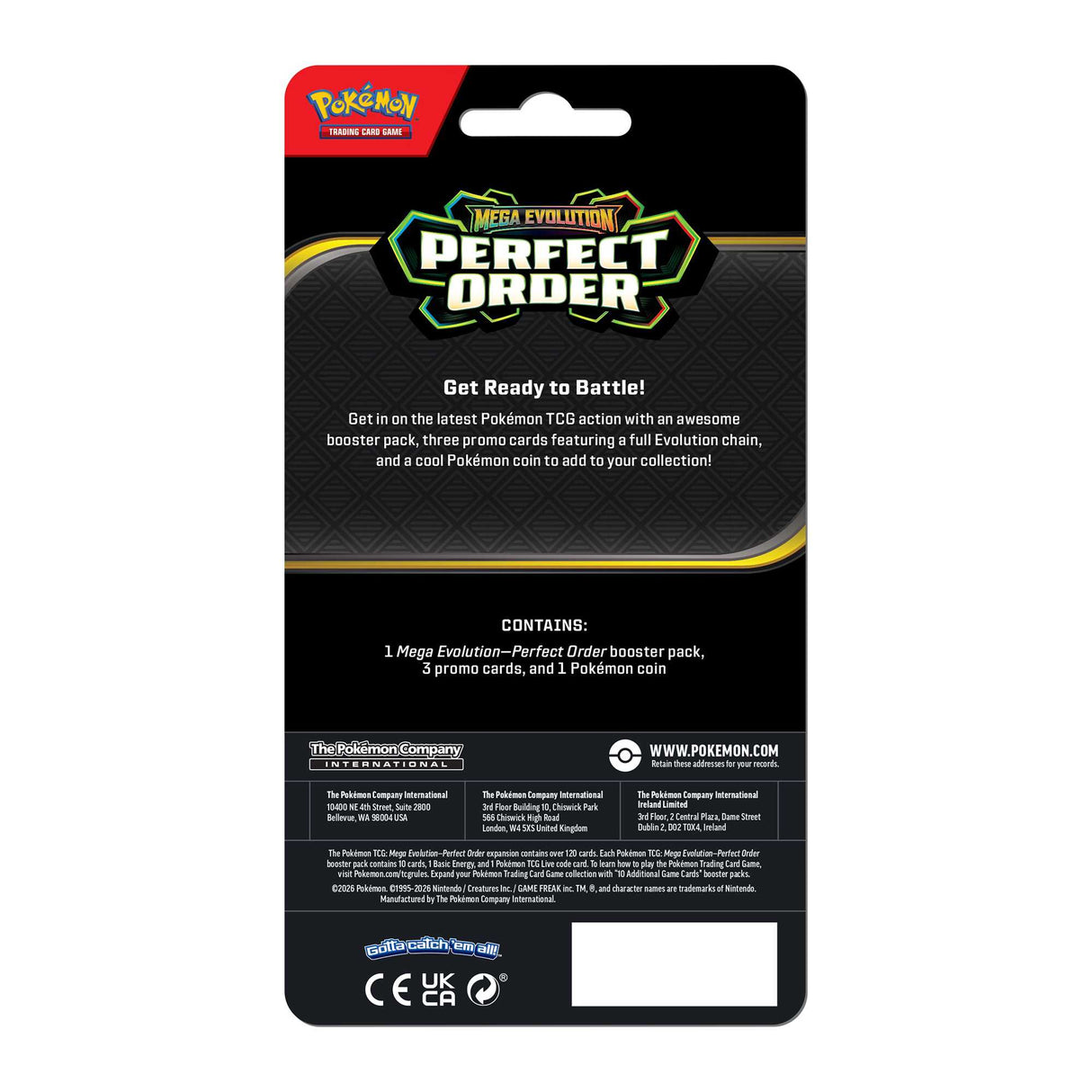 Pokémon TCG: Mega Evolution Perfect Order - Premium Checklane CDU (12)