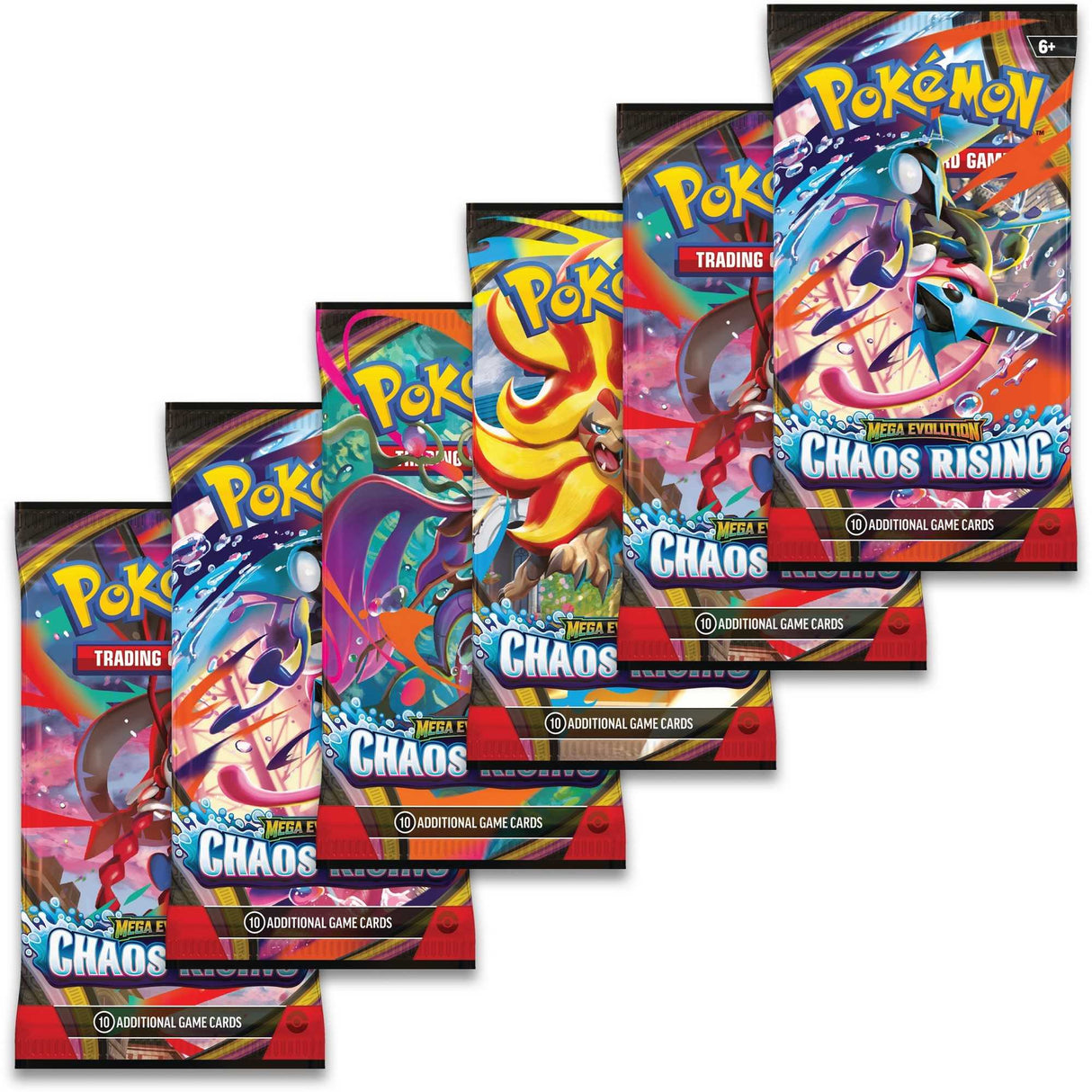 Pokémon TCG: Mega Evolution Chaos Rising - Booster Bundle (25)