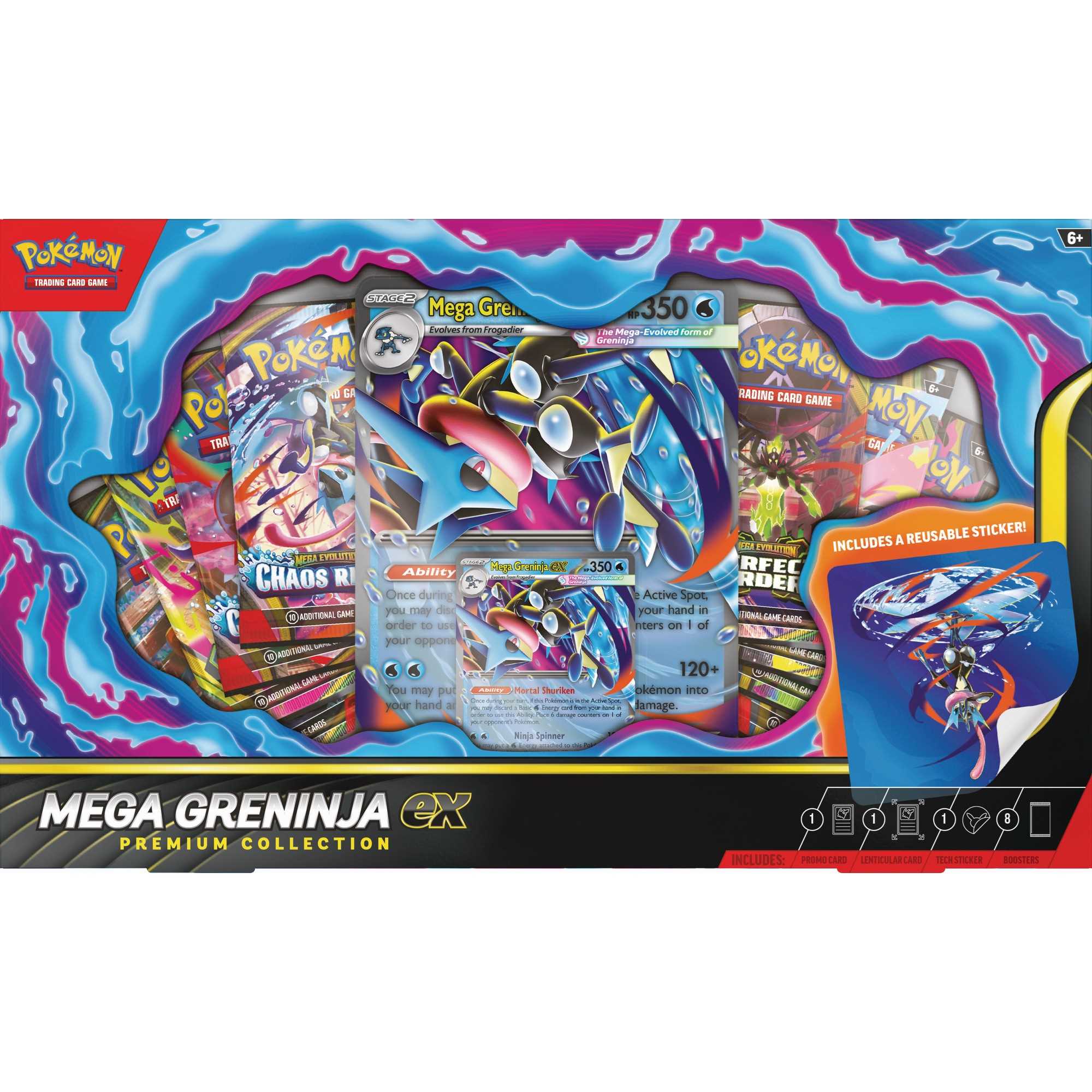 Pokémon TCG: Mega Greninja ex Premium Collection – Asmodee UK