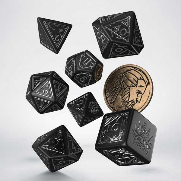 The Witcher Dice Set: Geralt Silver Sword