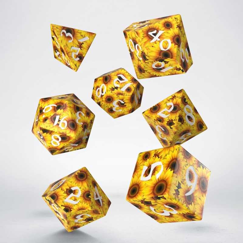 Full Art Dice Set Sunflower