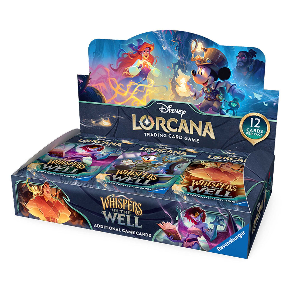 Disney Lorcana TCG - Whispers in the Well Booster Pack Display (24) - Set 10