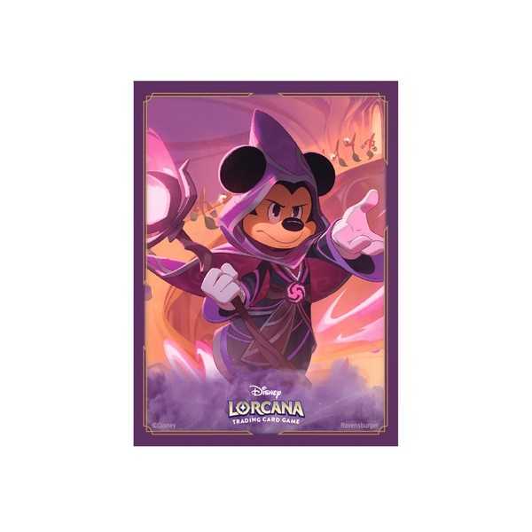 Disney Lorcana Trading Card Game - Card Sleeve Pack Mickey Mouse - Set 8 (65 ctn.)