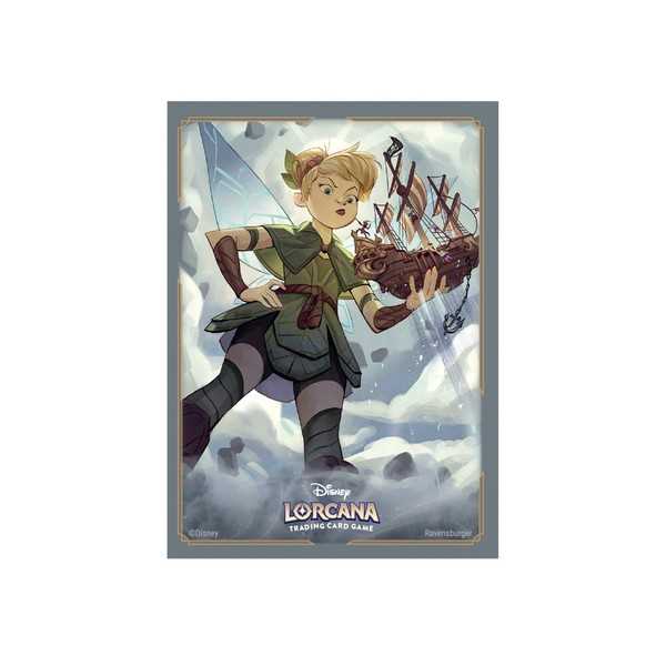 Disney Lorcana Trading Card Game - Card Sleeve Pack Tinkerbell - Set 8 (65 ctn.)