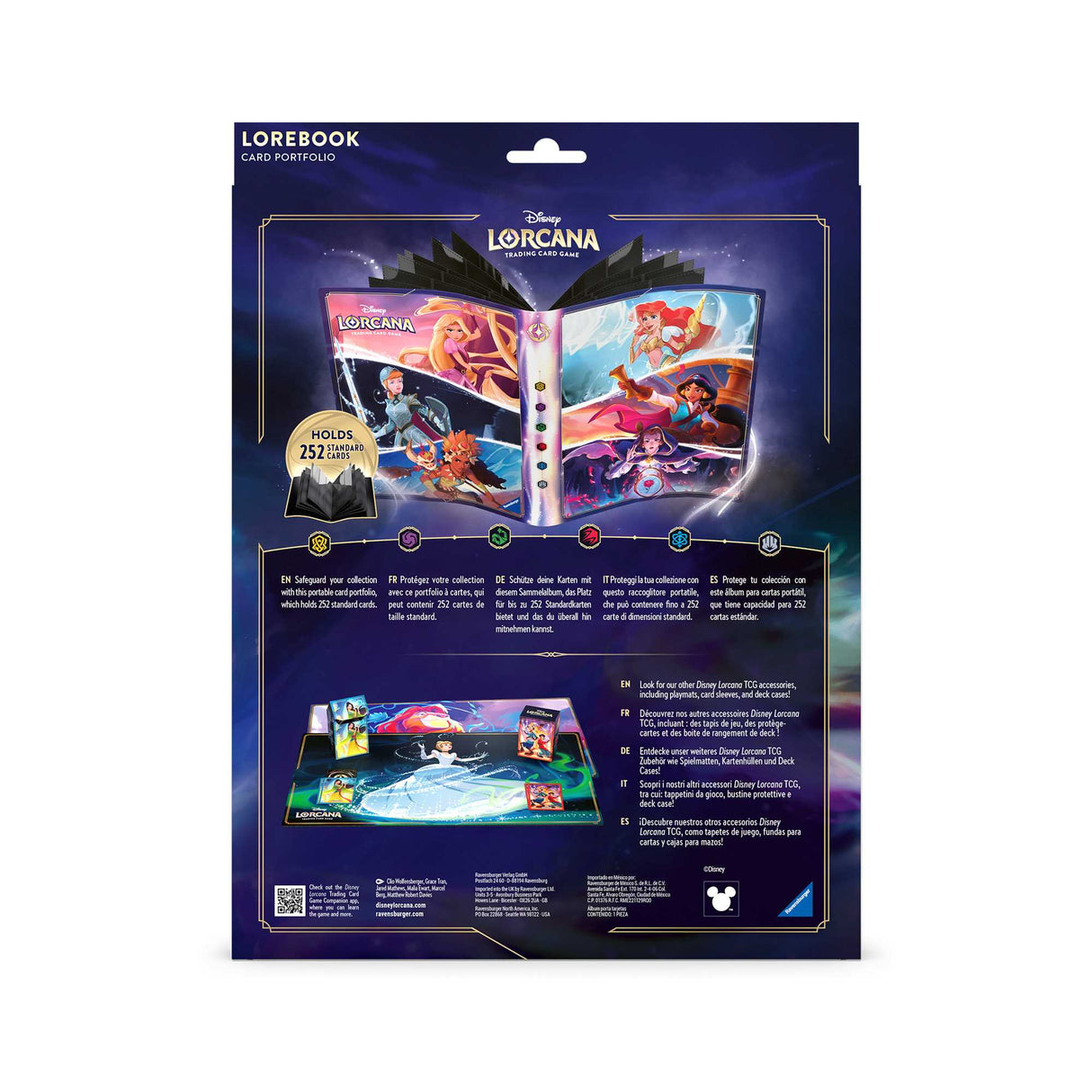 Disney Lorcana TCG Card Portfolio - Set 9-12