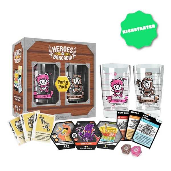 Heroes of Barcadia Party Pack