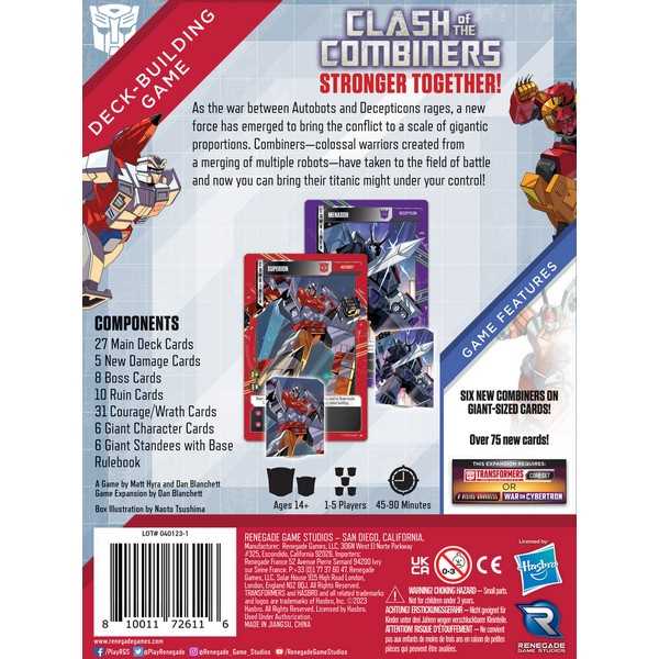 Transformers Deck Building Game: Clash of the Combiners