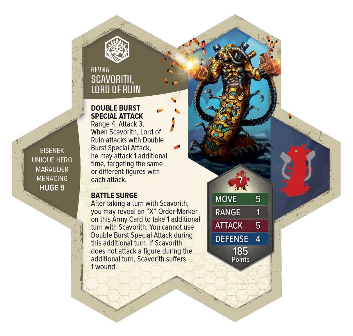 Heroscape: Scavorith, Lord of Ruin