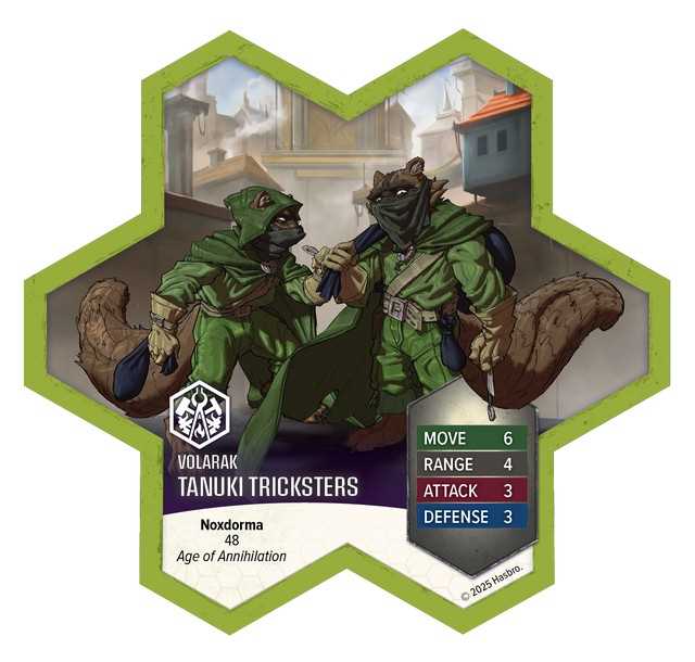 Heroscape: Molten Crustaceans and Tanuki Tricksters Army Expansion