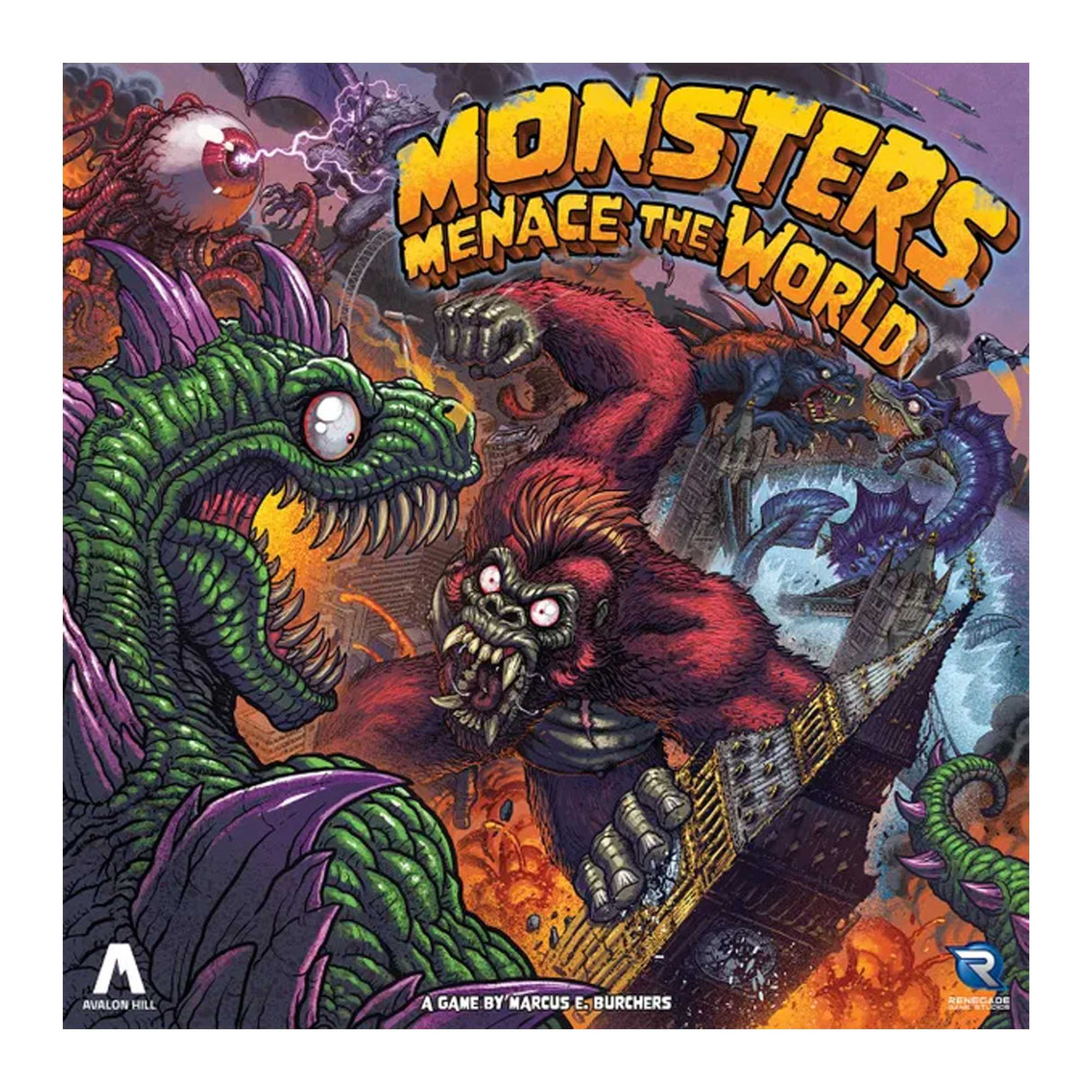 Monsters Menace The World