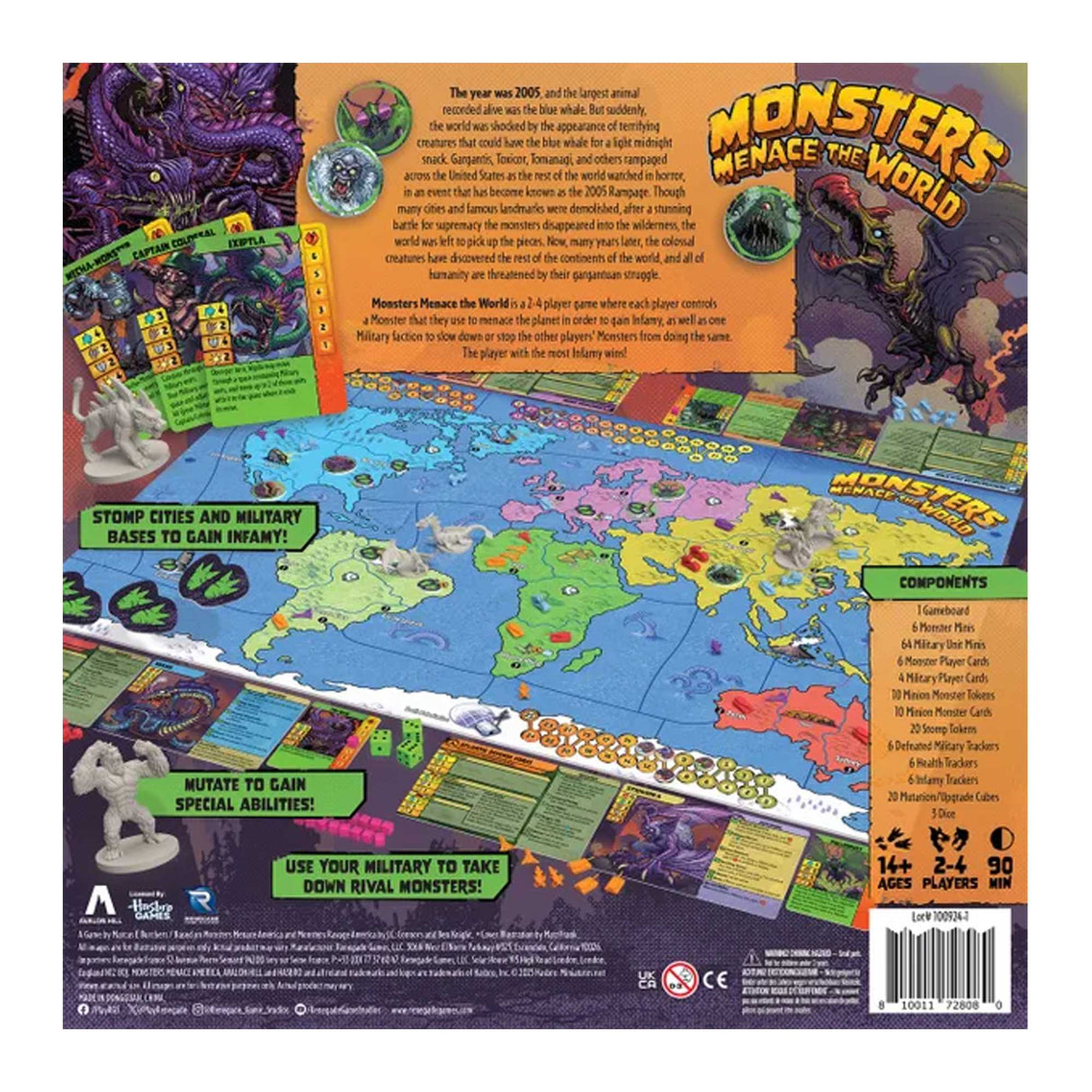 Monsters Menace The World