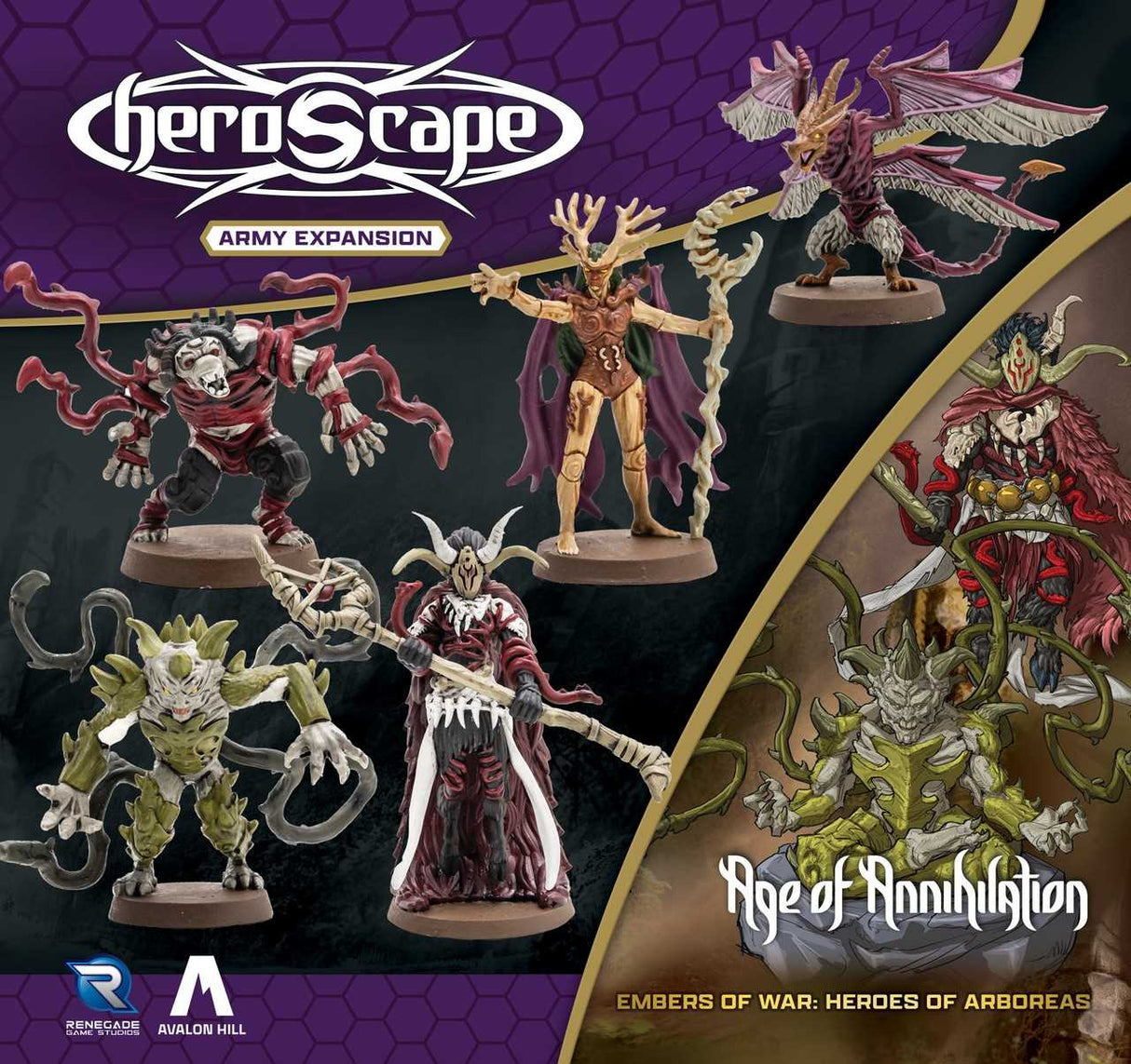 Heroscape: Heroes of Arboreas Army Expansion