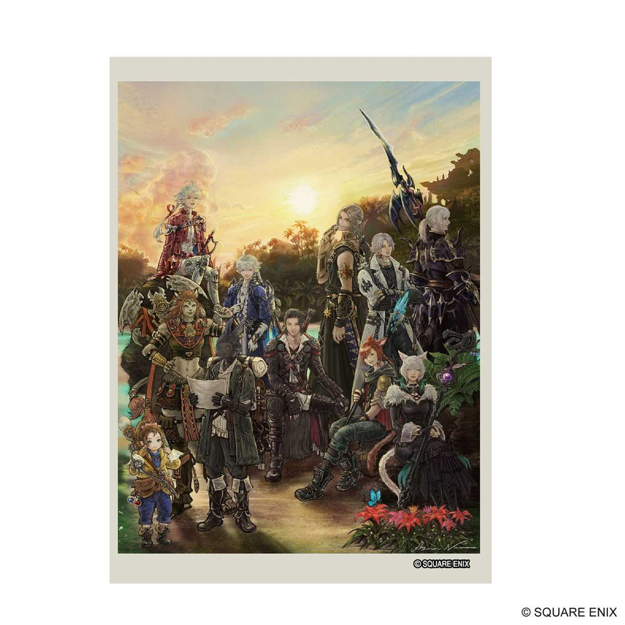 Final Fantasy Card Sleeve Series Clive FFXIV (FFCSS-19)