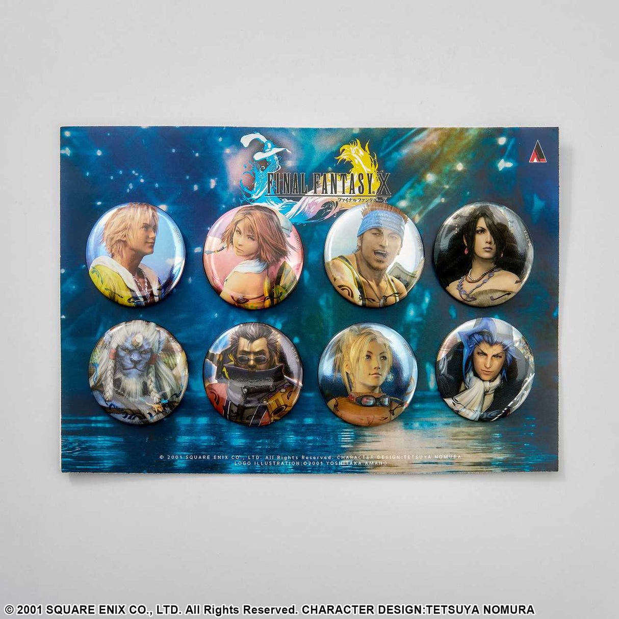 Final Fantasy X Pin Badge Set