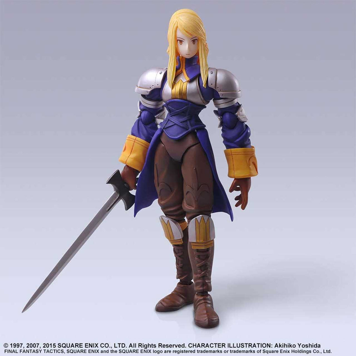 Final Fantasy Tactics Bright Arts Action Figure - Agrias Oaks