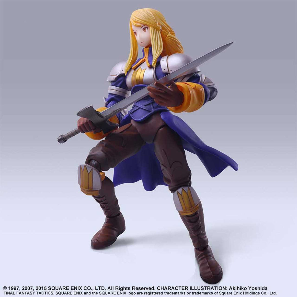 Final Fantasy Tactics Bright Arts Action Figure - Agrias Oaks