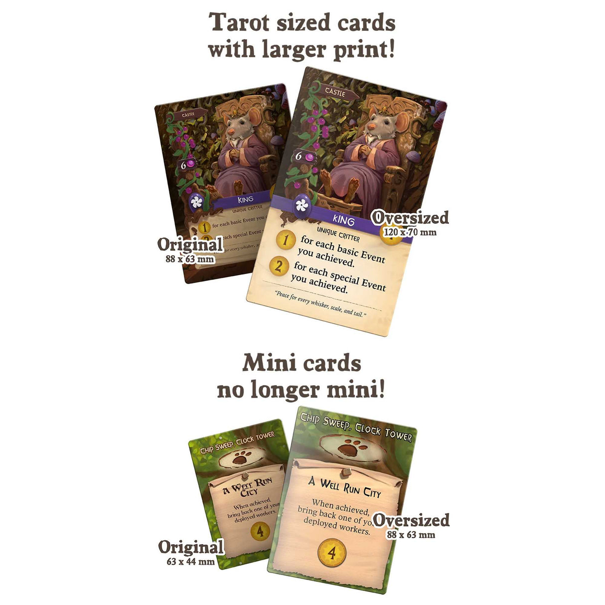 Everdell Oversized Cards - Collector's Edition