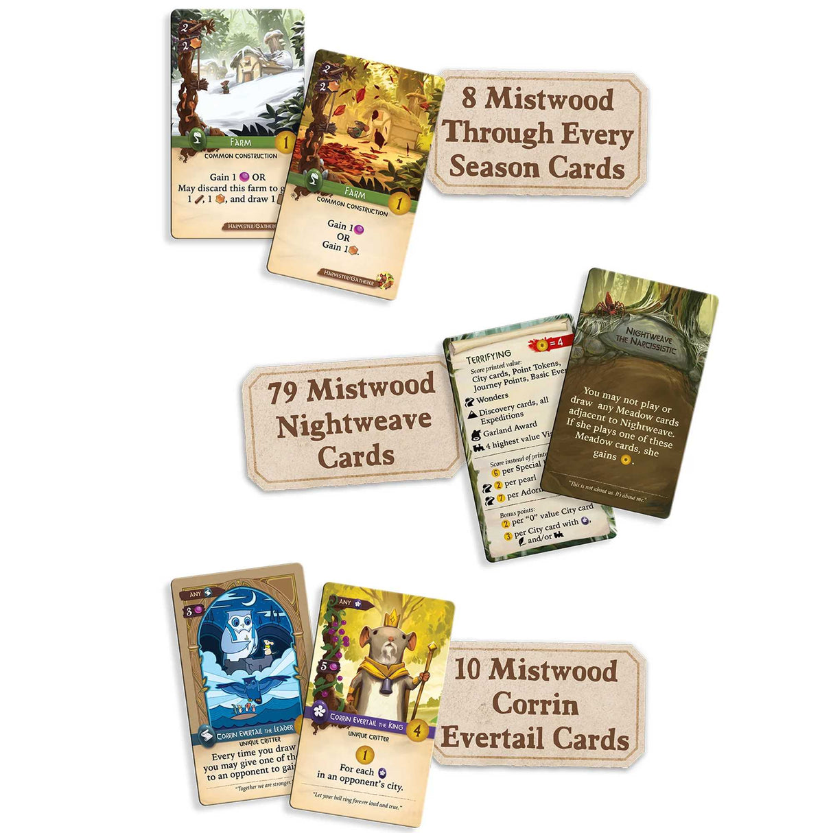 Everdell Oversized Cards