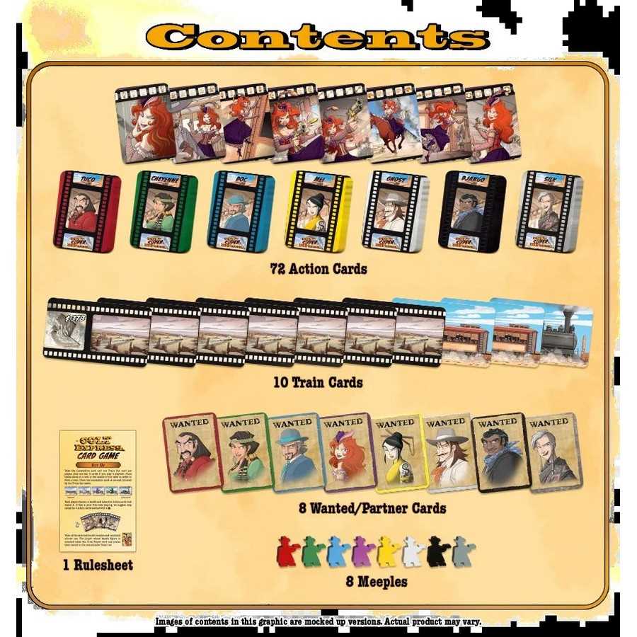 Colt Express Card Game