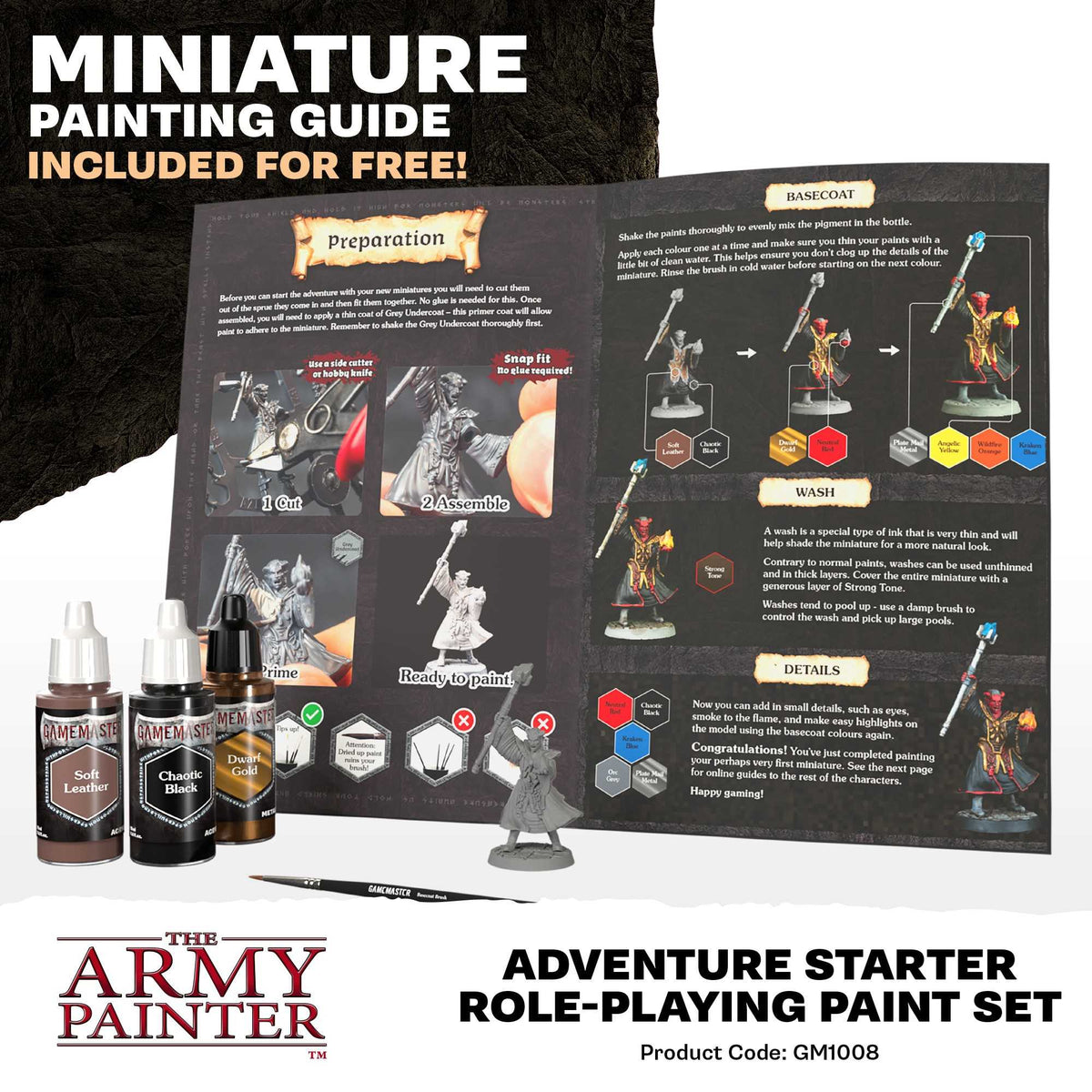 GameMaster: Adventure Starter Role-playing Paint Set