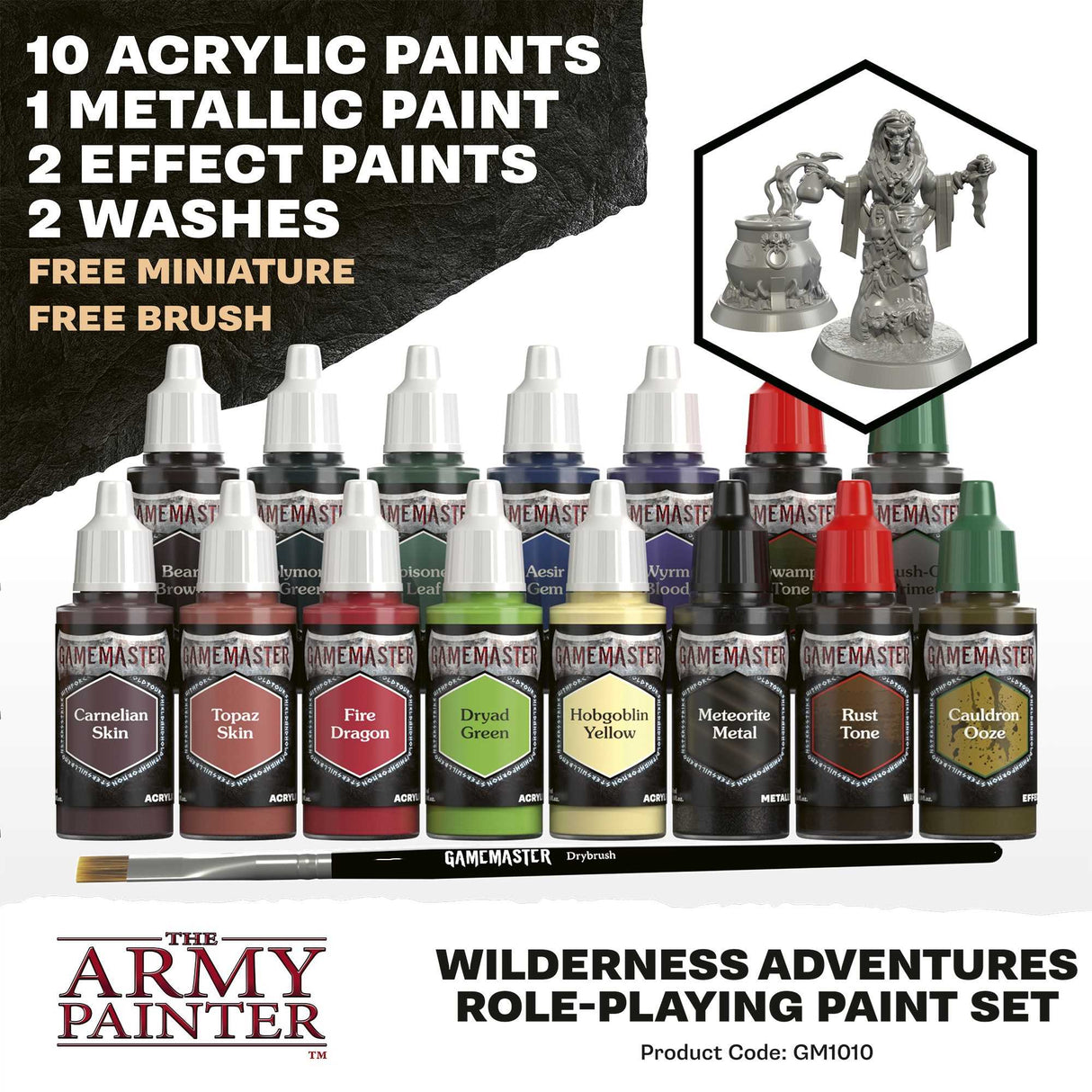 GameMaster: Wilderness Adventures Role-playing Paint Set