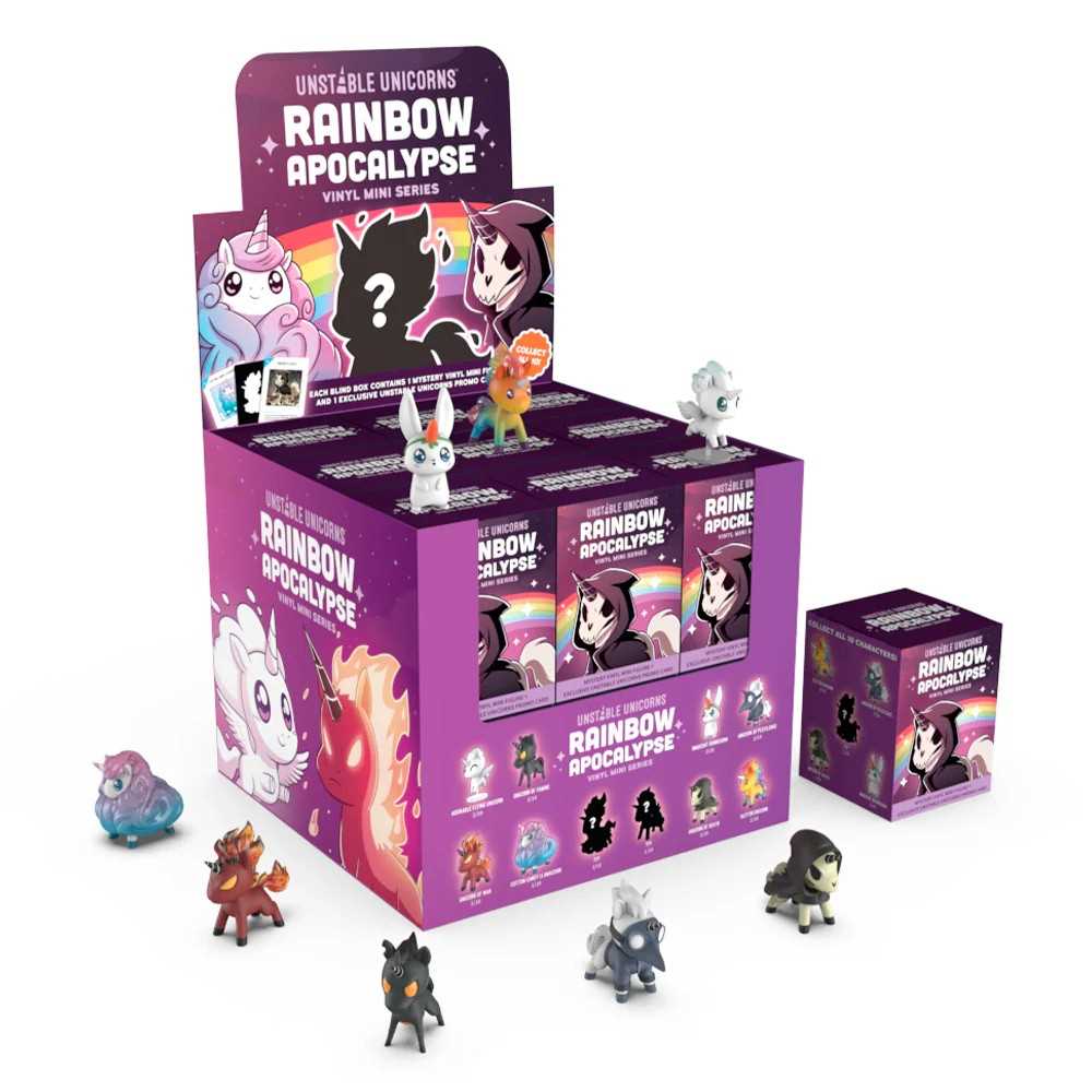 Unstable Unicorns Rainbow Apocalypse Vinyl Figure Blind Box Series