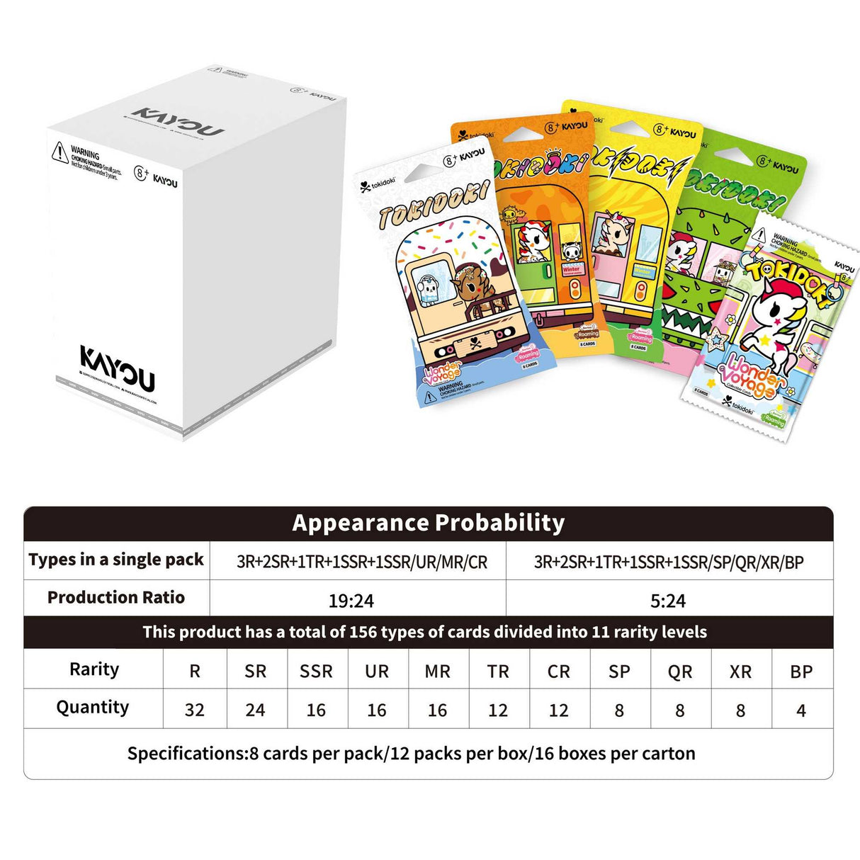 tokidoki-Wonder Voyage Collectible Cards-Roaming Edition Blister -001A-EMEA
