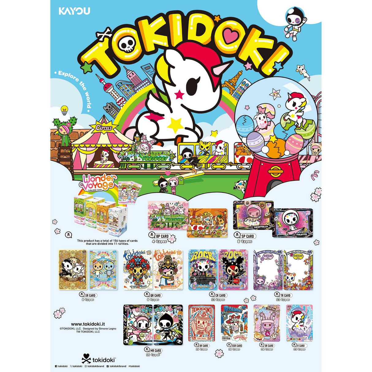 tokidoki-Wonder Voyage Collectible Cards-Roaming Edition Foil-001B-EMEA