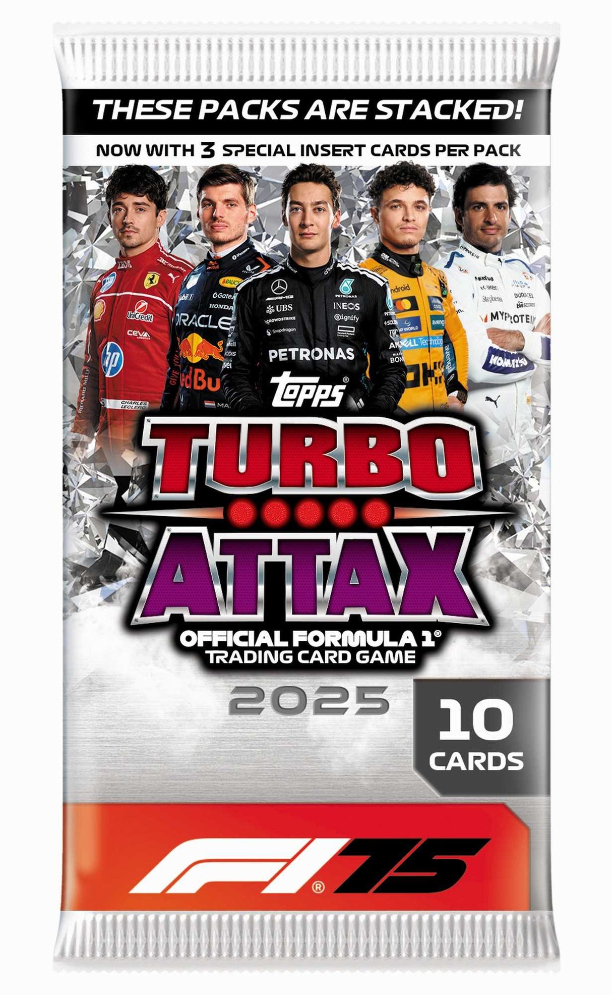 F1 Turbo Attax 2025 Card Packets