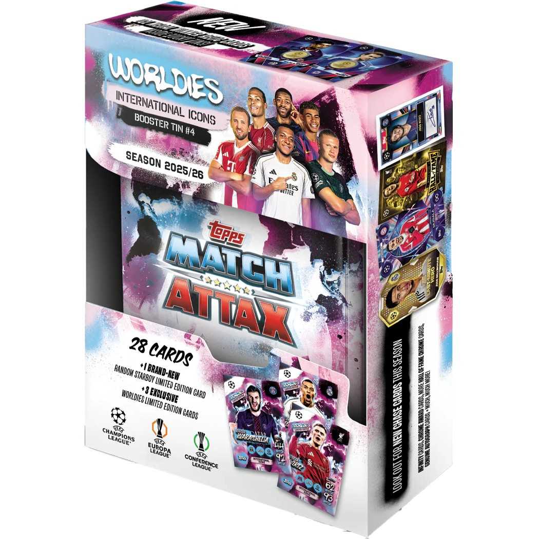 UCC Match Attax 2025/26 Booster Tins