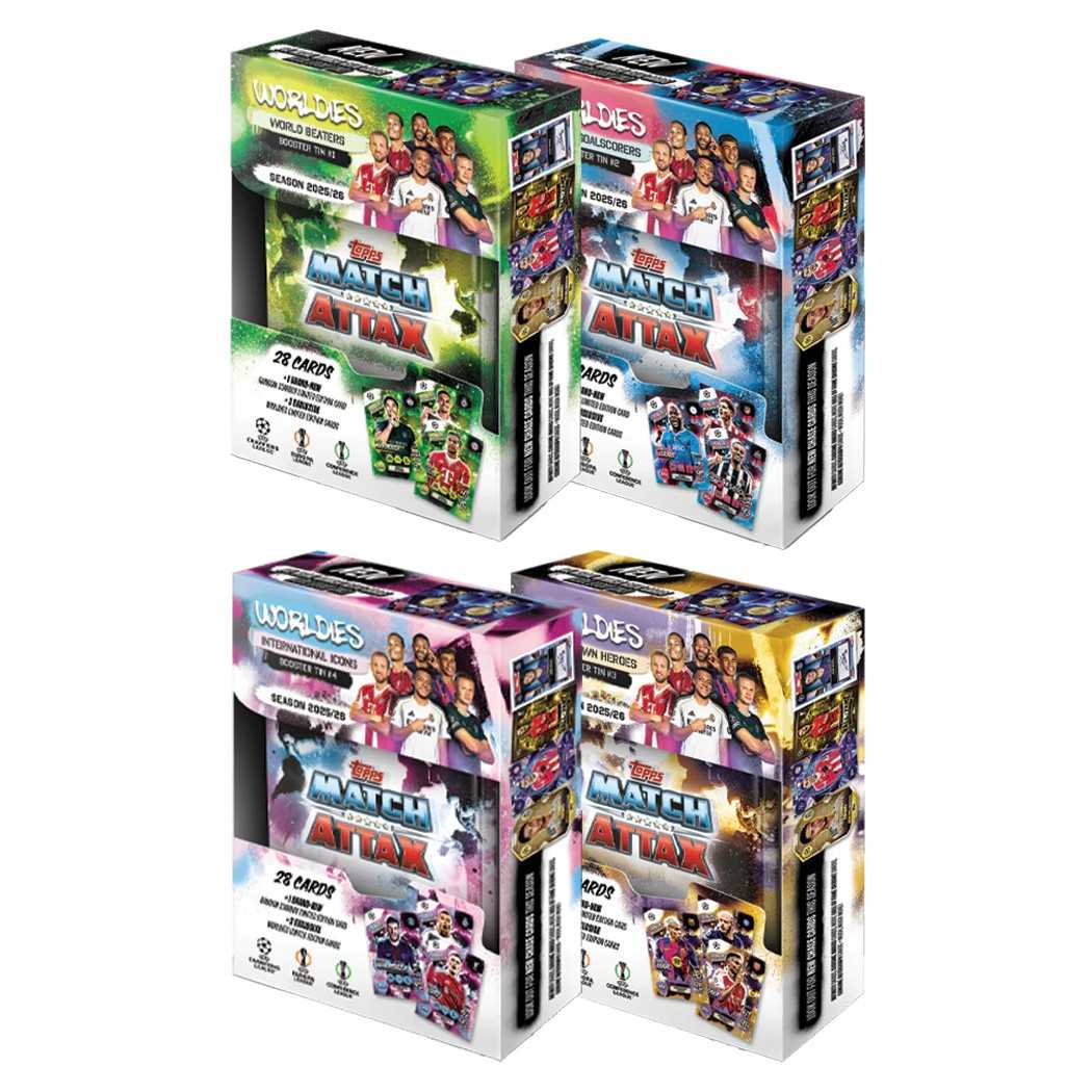 UCC Match Attax 2025/26 Booster Tins