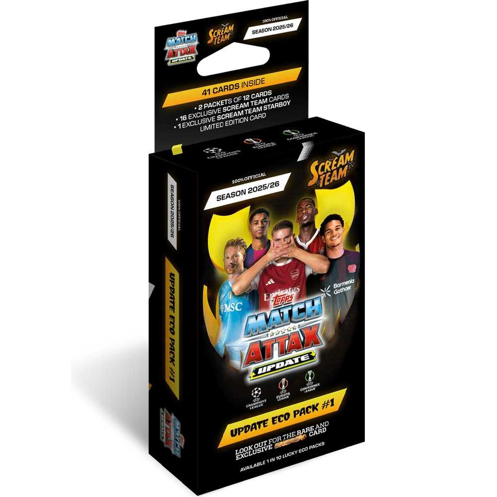 UCC Match Attax 2025/26 Multipack #1 Scream Team
