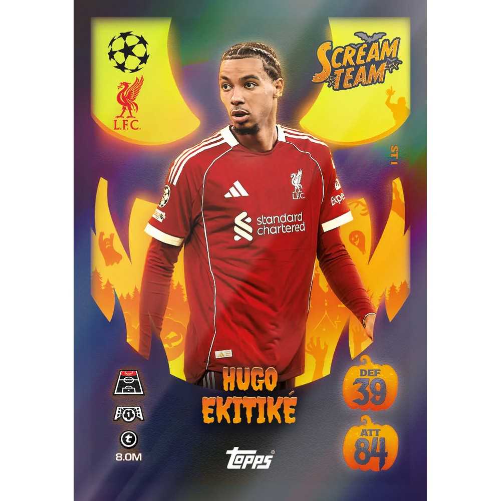 UCC Match Attax 2025/26 Multipack #1 Scream Team