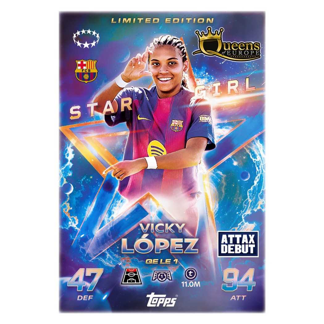 UCC Match Attax 2025/26 Multipack #3 Queens of Europe