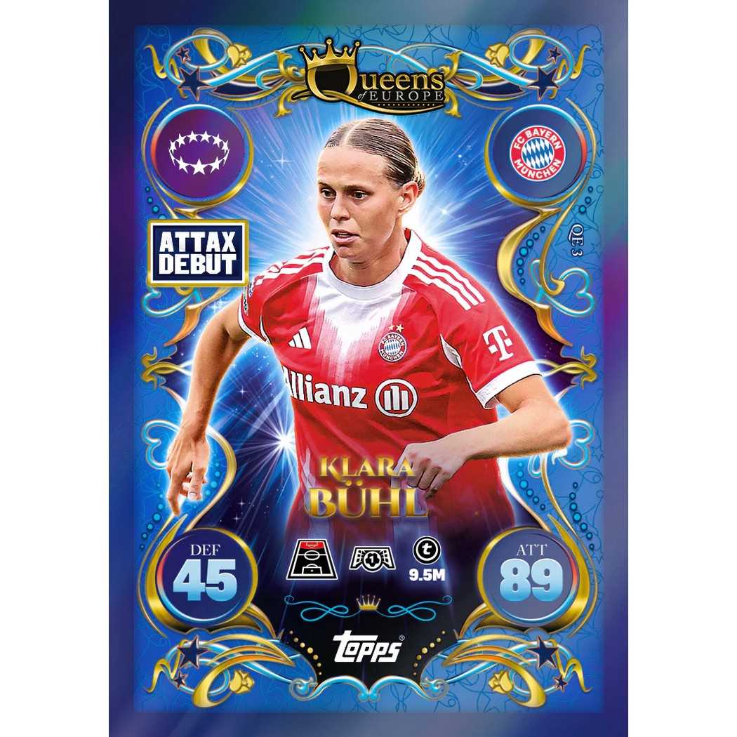 UCC Match Attax 2025/26 Multipack #3 Queens of Europe