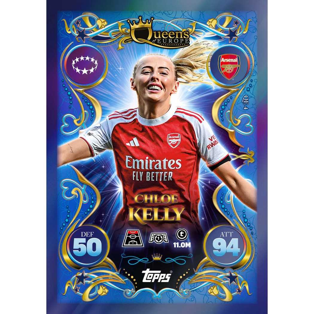 UCC Match Attax 2025/26 Multipack #3 Queens of Europe