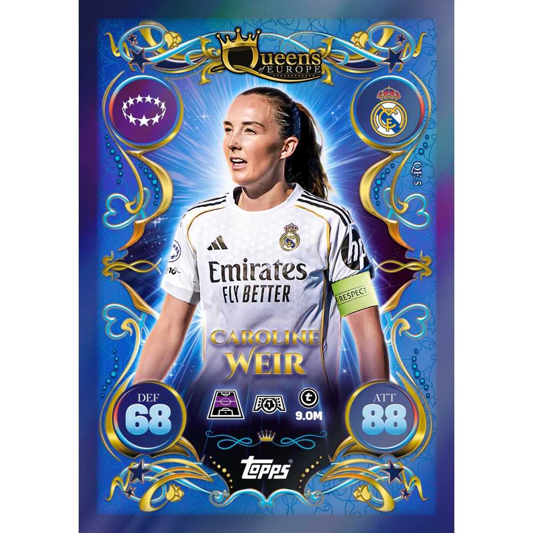 UCC Match Attax 2025/26 Multipack #3 Queens of Europe