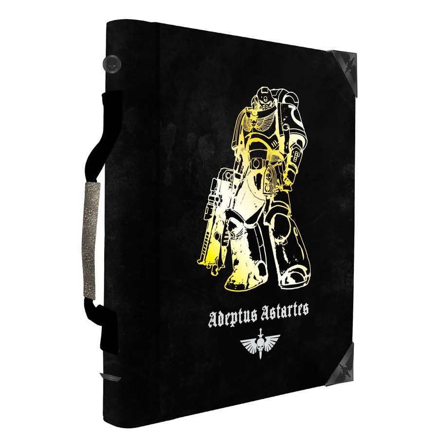 Warhammer 40,000: Space Marines - Adeptus Astartes Codex Book Folio - Debossed & Printed