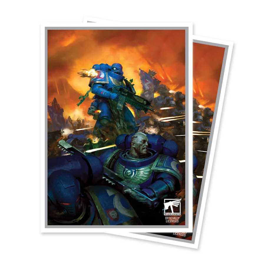Warhammer 40,000: Space Marines - Adeptus Astartes 105ct Apex Deck Protector Sleeves