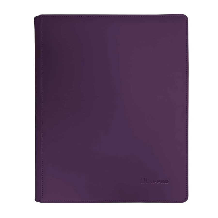 Vivid 9-Pocket Zippered PRO-Binder - Midnight Plum