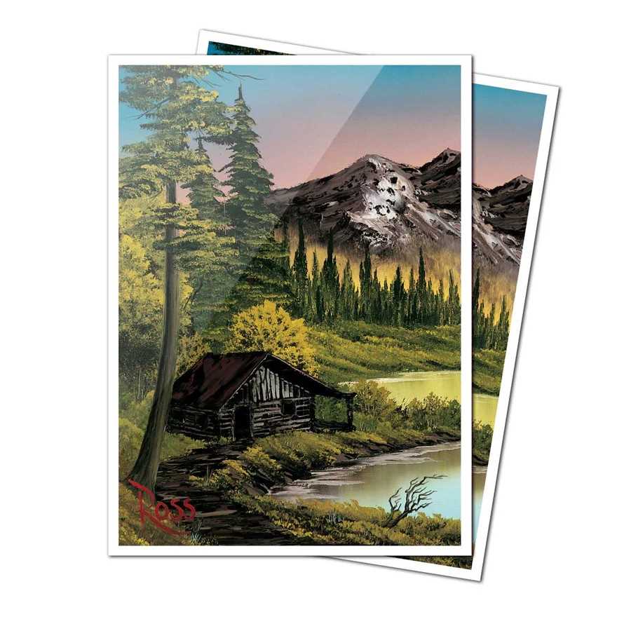 Bob Ross Mountain Retreat 105ct APEX Deck Protector Sleeves