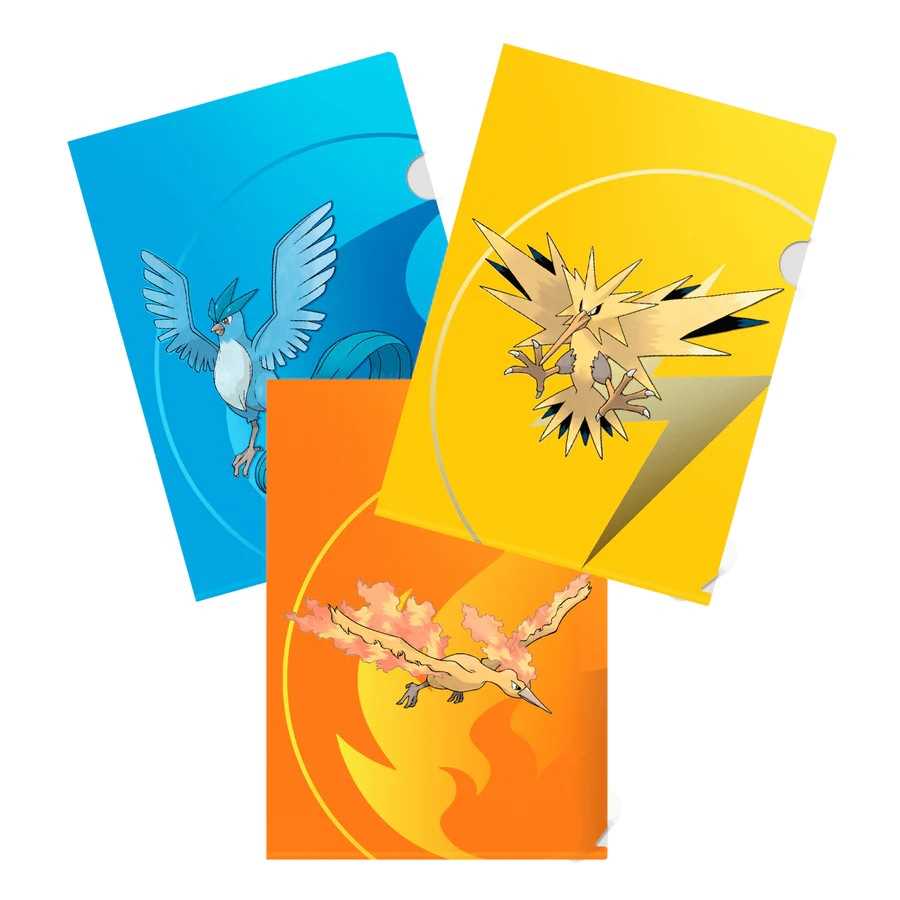 Pokémon Tournament Folios 3-Pack - Zapdos, Moltres and Articuno (Series 3)