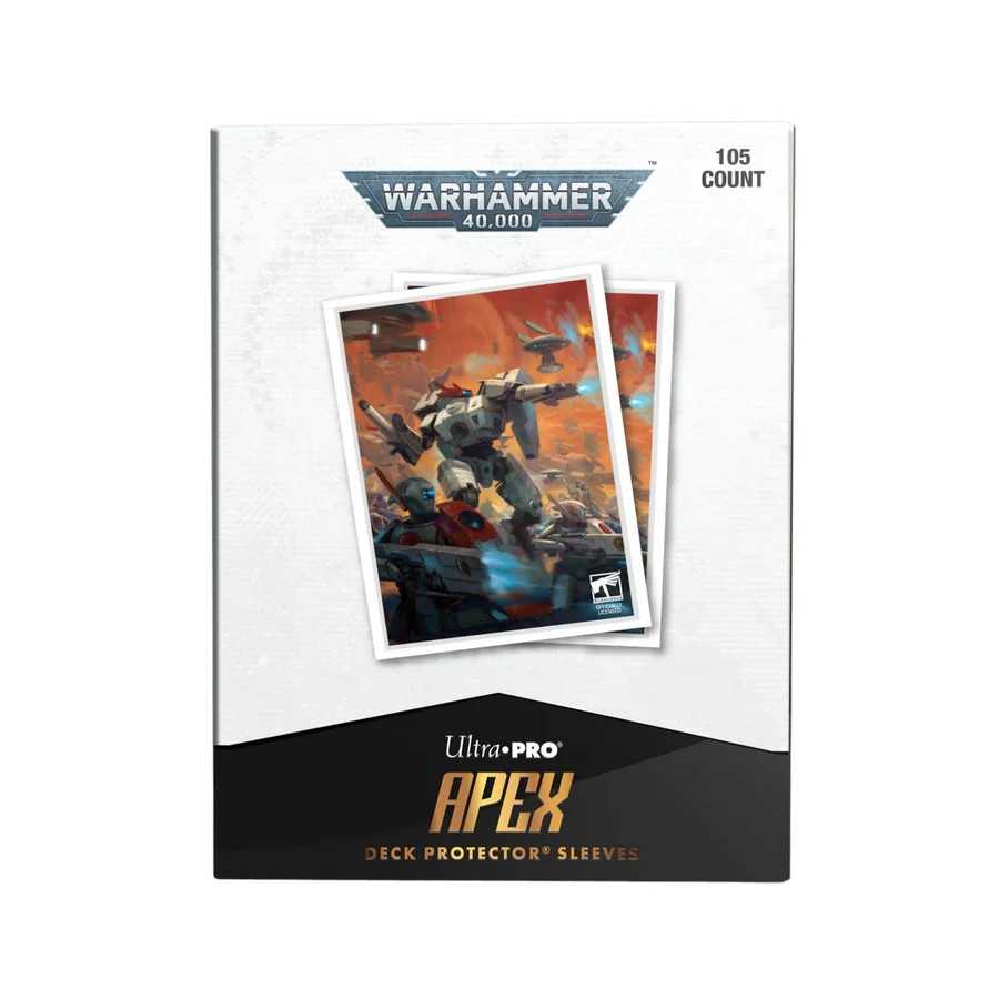 Warhammer 40,000: T'au Empire Codex Aligned 105ct Apex Deck Protector Sleeves