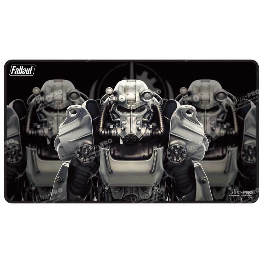 Fallout: Brotherhood of Steel - Black-Stitched Playmat