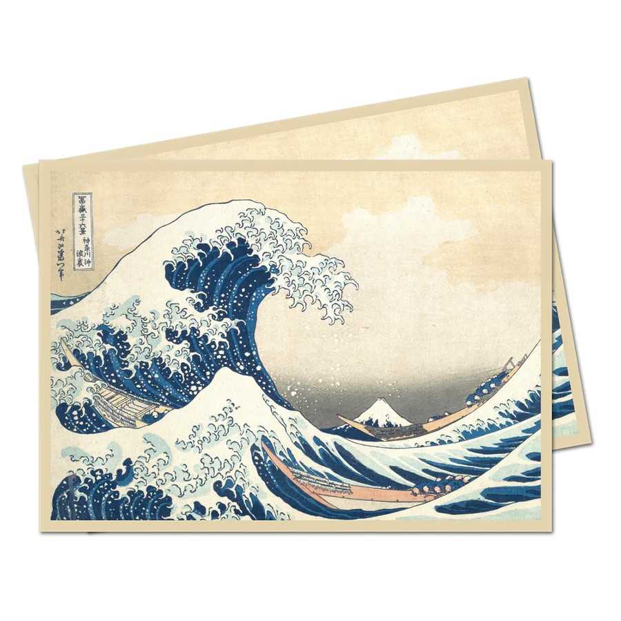 The Great Wave off Kanagawa 105ct Apex Deck Protector Sleeves