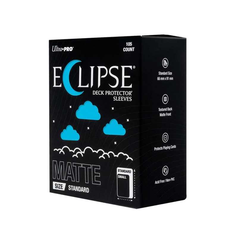 Eclipse Matte Standard Deck Protector Sleeves: Sky Blue - 105ct