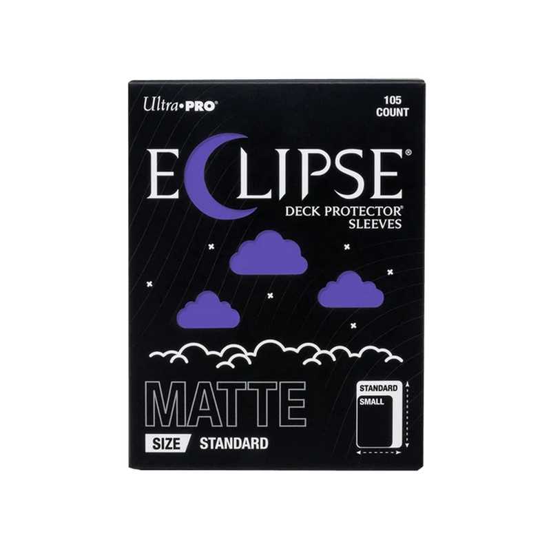Eclipse Matte Standard Deck Protector Sleeves: Royal Purple - 105ct
