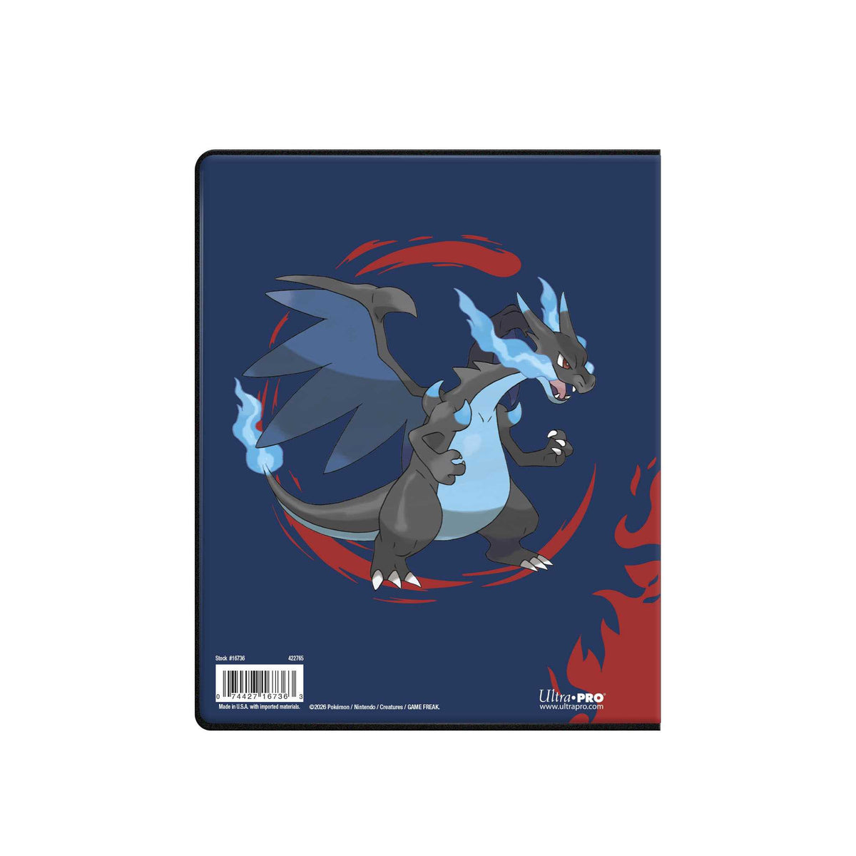 Pokémon: Mega Charizard X and Mega Charizard Y 4-Pocket Portfolio